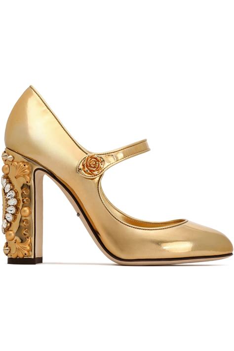 dolce gabbana oro|dolce gabbana gold heels.